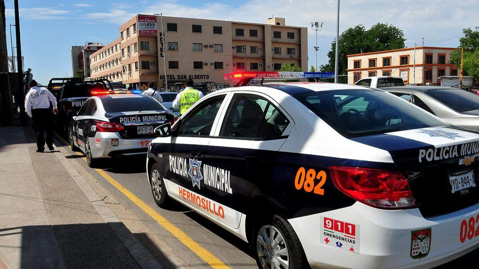 Movilización Policíaca San Alberto-Omar Carrazco (2)